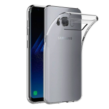 OEM Samsung Galaxy S8 szilikon tok, hátlaptok, telefon tok, vékony, átlátszó, 1mm tok és táska