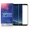 OEM Samsung Galaxy S9 üvegfólia, tempered glass, előlapi, 5D, edzett, hajlított, tokbarát, fekete kerettel