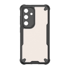 OEM Samsung S25 Plus GIGAPACK Defender szilikon telefonvédő ütésállóság, kameravédő, FEKETE tok és táska