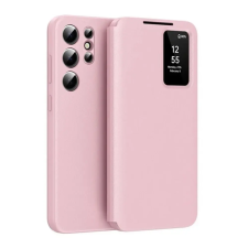 OEM Samsung S25 Ultra GIGAPACK Tok álló aktív FLIP, Smart View Cover, RÓZSASZÍN tok és táska