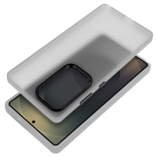 OEM SAPPY tok Samsung Galaxy S25 Edge - fekete-átlátszó tok és táska