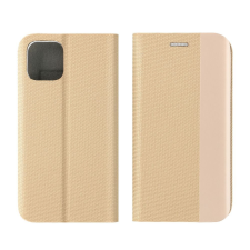 OEM SENSITIVE könyvtok Xiaomi Redmi Note 14 4G - arany színű tok és táska