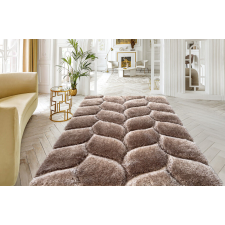 OEM Shaggy szőnyeg California 3D 481 (Vizon Beige) 200x280cm Bézs lakástextília