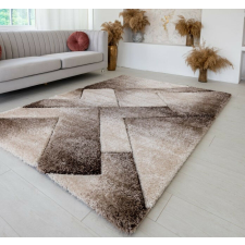 OEM Shaggy szőnyeg California 3D 716 (Vizon Beige) 160x220cm Bézs lakástextília