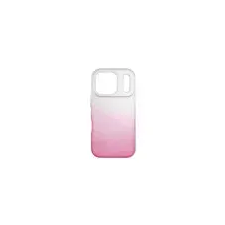 OEM SHINING tok iPhone 17 Pro - rózsaszín-ezüst színű tok és táska