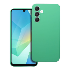 OEM SILICONE 2mm tok Samsung Galaxy A16 4G/5G - mentazöld tok és táska