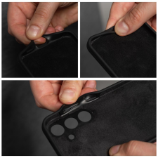 OEM SILICONE 2mm tok Samsung Galaxy S25 - fekete tok és táska
