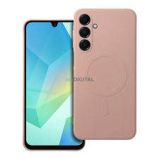 OEM SILICONE MAG COVER MagSafe-kompatibilis tok Samsung Galaxy A26 - rózsaszín tok és táska