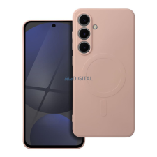 OEM SILICONE MAG COVER MagSafe-kompatibilis tok Samsung Galaxy A55 5G - rózsaszín tok és táska