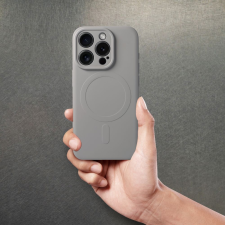 OEM SILICONE MAG COVER MagSafe-kompatibilis tok Samsung Galaxy A55 5G - titánszürke tok és táska