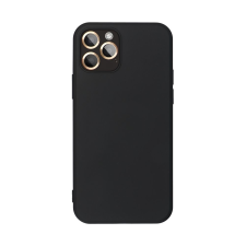 OEM SILICONE tok iPhone 16 Pro Max - fekete tok és táska