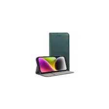 OEM SMART MAGNETO könyvtok iPhone 17 Pro Max - sötétzöld tok és táska