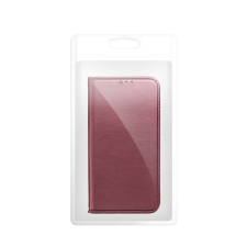 OEM SMART MAGNETO könyvtok Samsung Galaxy S25 Plus - bordó tok és táska