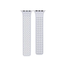 OEM Spike Apple Watch szilikon szíj 38/40/41mm felhőszürke okosóra kellék