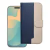 OEM Split Flip tok iPhone 17 Pro tengerészkék-krém