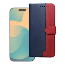 OEM Split Flip tok Samsung S26 Plus tengerészkék-piros tok és táska