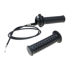 OEM Standard Gázkar markolat szett bowdennel - Piaggio Zip, Zip SP markolatgumi