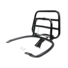 OEM Standard Hátsó csomagtartó összecsukható fekete, Vespa Primavera / Sprint túradoboz