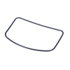 OEM Standard Karburátor légszűrő tömítés 67mm széles 50mm magas Hercules Mofa, Moped, DKW, KTM, Rixe számára OEM Standard Motor alkatrészek Karburátorok, porlasztók, injektorok Karburátor alkatrészek