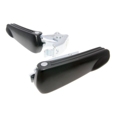 OEM Standard Lábtartó szett fekete, Vespa GT, GTS 125-300cc egyéb motorkerékpár alkatrész