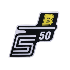 OEM Standard S50 B fólia / matrica sárga Simson S50-hez egyéb motorkerékpár alkatrész