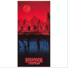 OEM Stranger Things Árnyékok Pamut fürdőlepedő 70 x 140 cm - Mintás (R-1) lakástextília