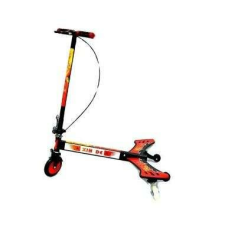 OEM Szárnyak robogó gyerekeknek, fém keret, 3 kerekek, fékkel, SC008, többszínű roller