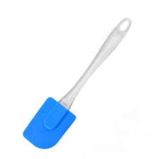 OEM Szilikon konyhai spatula, 24 cm, akril nyél, kék konyhai eszköz