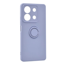 OEM Szilikon telefonvédő (tartógyűrű. mikrofiber plüss belső. mágneses. kameravédő) LILA tok és táska