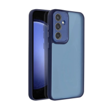 OEM Szilikon telefonvédő (ütésállóság. akril hátlap. kameravédő) SÖTÉTKÉK tok és táska