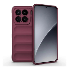 OEM Szilikon telefonvédő (ütésállóság. kameravédő. 3D) BORDÓ tok és táska