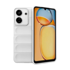 OEM Szilikon telefonvédő (ütésállóság. kameravédő. 3D) FEHÉR tok és táska