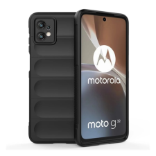 OEM Szilikon telefonvédő (ütésállóság. kameravédő. 3D) FEKETE tok és táska