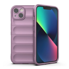 OEM Szilikon telefonvédő (ütésállóság. kameravédő. 3D) LILA tok és táska