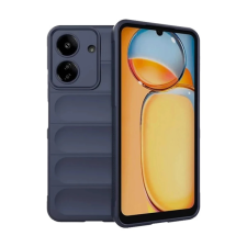 OEM Szilikon telefonvédő (ütésállóság. kameravédő. 3D) SÖTÉTKÉK tok és táska