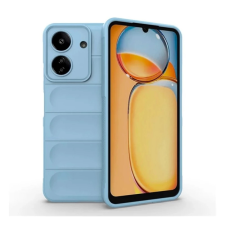 OEM Szilikon telefonvédő (ütésállóság. kameravédő. 3D) VILÁGOSKÉK tok és táska