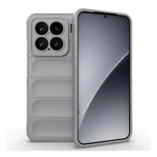 OEM Szilikon telefonvédő (ütésállóság. kameravédő. 3D) VILÁGOSSZÜRKE tok és táska