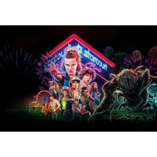OEM Tablou vászon Stranger Things 3. évad, 80x50cm, tablou1367 grafika, keretezett kép