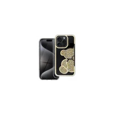 OEM Teddy Bear iPhone 16 csillogó köves tok. arany tok és táska