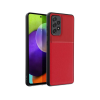 OEM Telefon tok, iPhone 13 hátlap tok, stílusos, prémium, piros, Forcell Noble