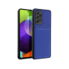 OEM Telefon tok, Samsung Galaxy A12 / M12 hátlap tok, stílusos, prémium, kék, Forcell Noble