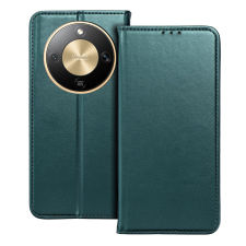 OEM Telefontok Honor Magic8 Lite - Smart Magnetic zöld szilikon keretes mágneses könyvtok tok és táska