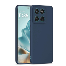 OEM Telefontok Motorola Edge 60 Fusion 5G - kék szilikon hátlap tok tok és táska