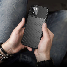 OEM THUNDER tok iPhone 16 Plus - fekete tok és táska