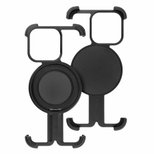 OEM TITANIUM BRACKET tok iPhone 13/14 - fekete tok és táska