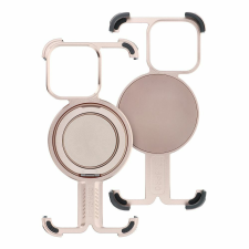 OEM TITANIUM BRACKET tok iPhone 15 Pro Max - arany színű tok és táska