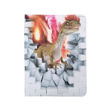 OEM Univerzális 9-10 colos tablet könyvtok, mappa tok, Dinosaur mintás tablet tok