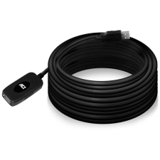 OEM USB Hosszabbító Fekete 10m AC6010 kábel és adapter