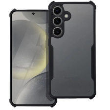 OEM Ütésálló szilikon-akril tok Samsung Galaxy A16 átlátszó-fekete tok és táska