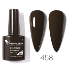 OEM Venalisa 458 Sötétbarna Hema Mentes Gél Lakk - 7,5ml lakk zselé
